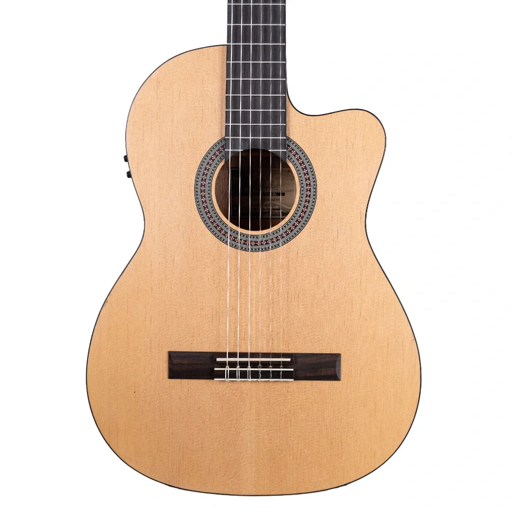 BARCELONA Pera CEQ Elektro Klasik Gitar