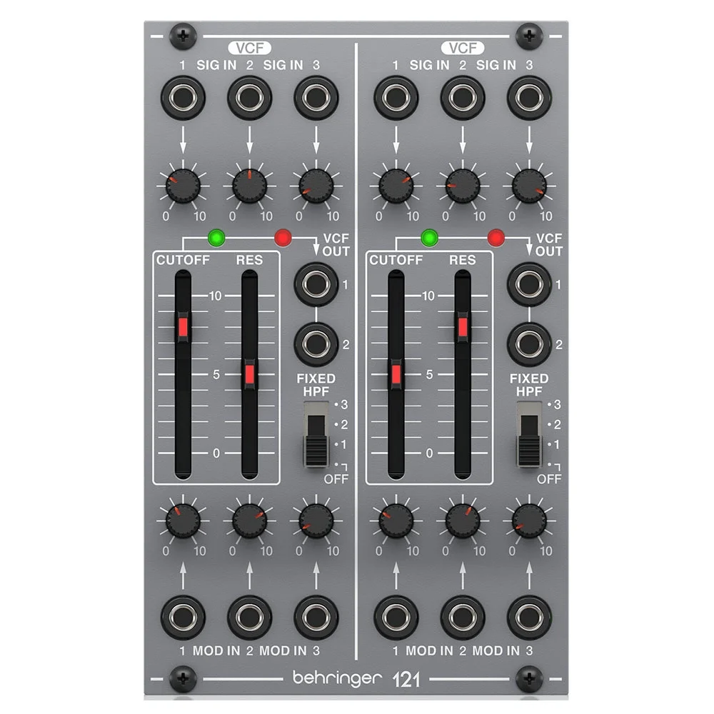 Behringer Eurorack için Efsanevi Analog Çift VCF Modülü