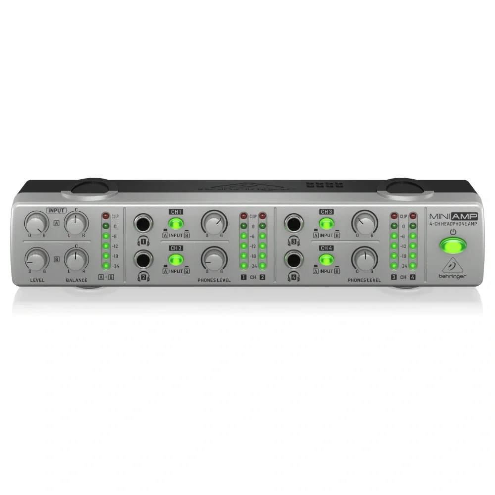 Behringer AMP800 V2 4 Kanal Stereo Kulaklık Amfisi