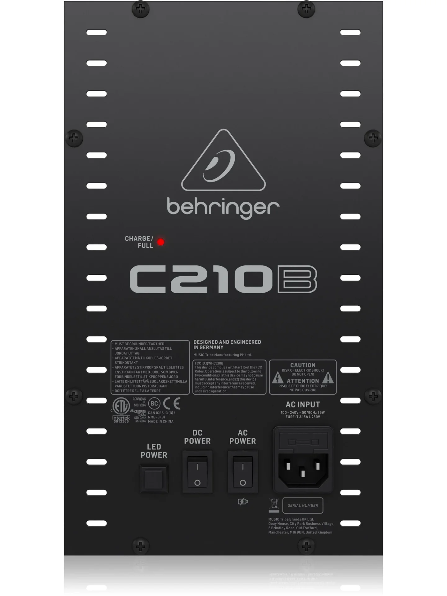 Behringer C210B Bataryalı 160W Aktif Hoparlör Sistemi 8" Subwoofer 4x2.5"HF Bluetooth