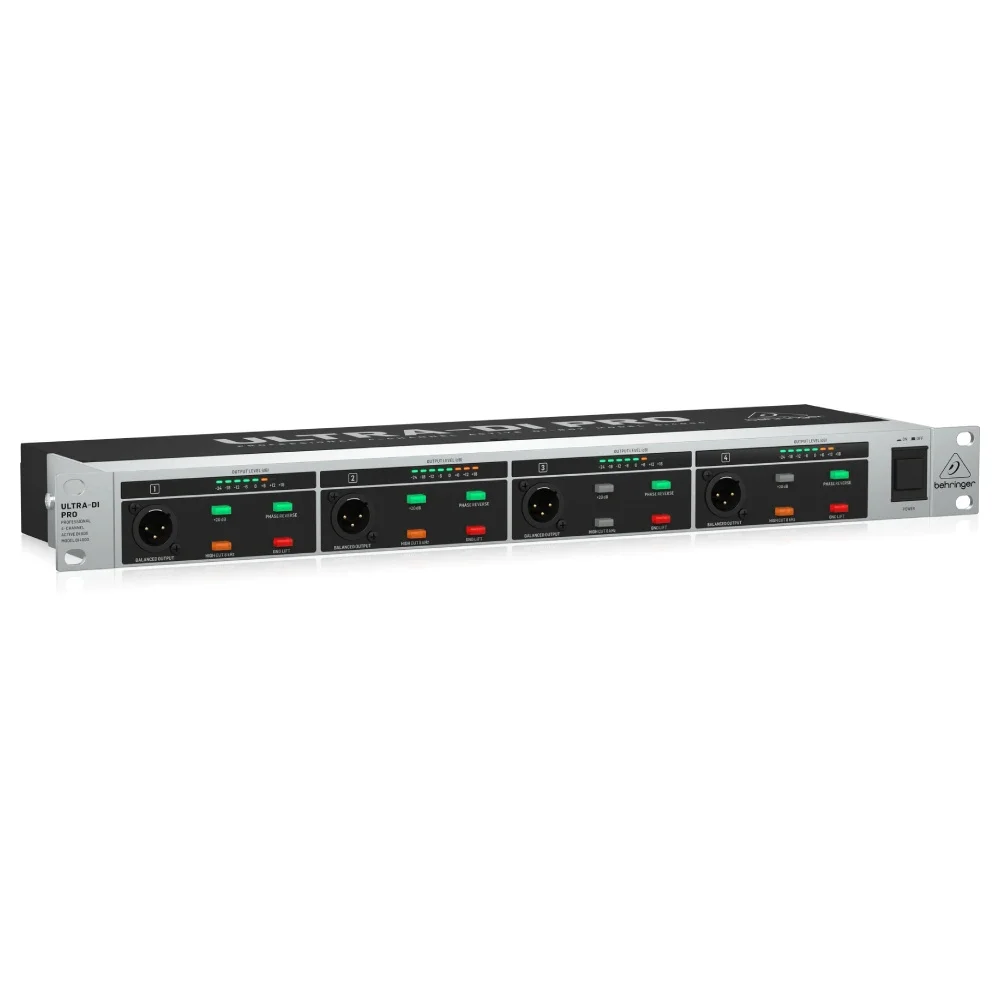 Behringer DI4000 V2 4-kanal Aktif Di-Box