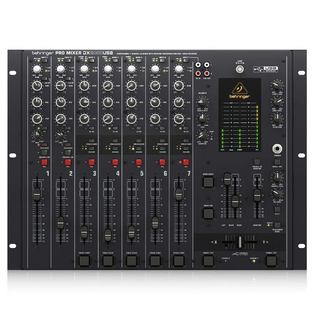 Behringer DX2000USB 7 Kanal DJ Mikser