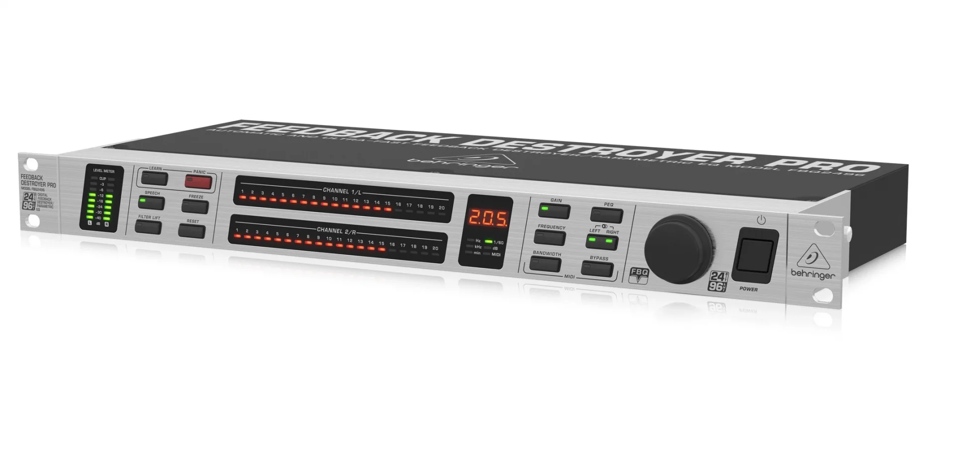Behringer FBQ2496 Feedback Önleyici ve Parametrik EQ