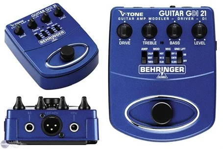 Behringer GDI21 Behringer GDI21 V-Tone Guitar Driver DI Pedal