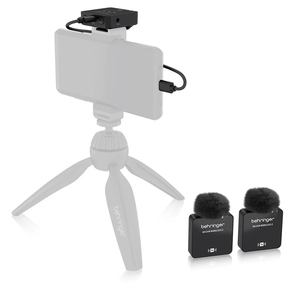 Behringer GO CAM WIRELESS 2 Kablosuz Yaka Mikrofonu Sistemi