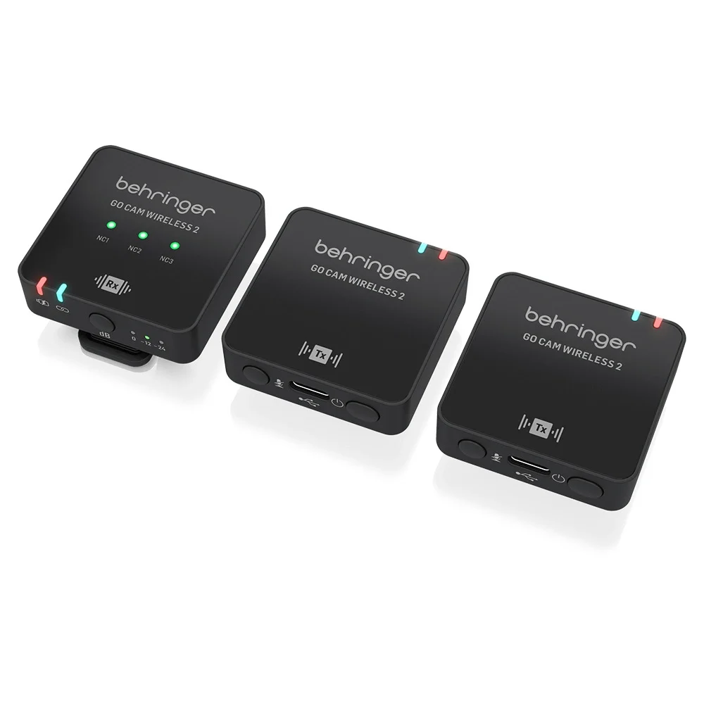 Behringer GO CAM WIRELESS 2 Kablosuz Yaka Mikrofonu Sistemi