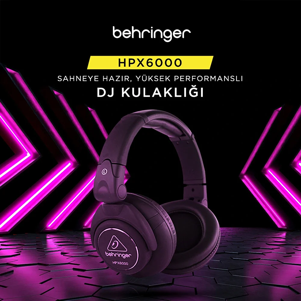 Behringer HPX6000 DJ Kulaklığı