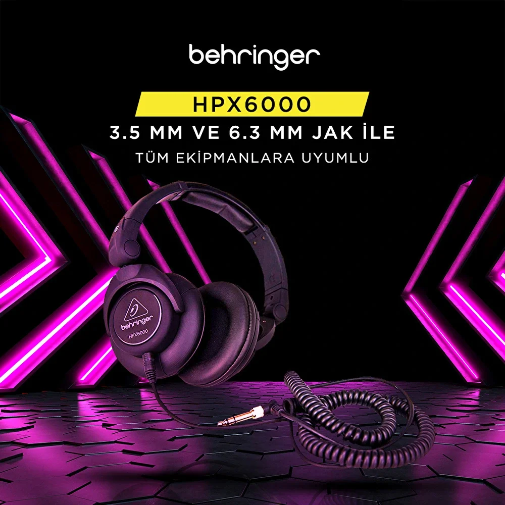 Behringer HPX6000 DJ Kulaklığı
