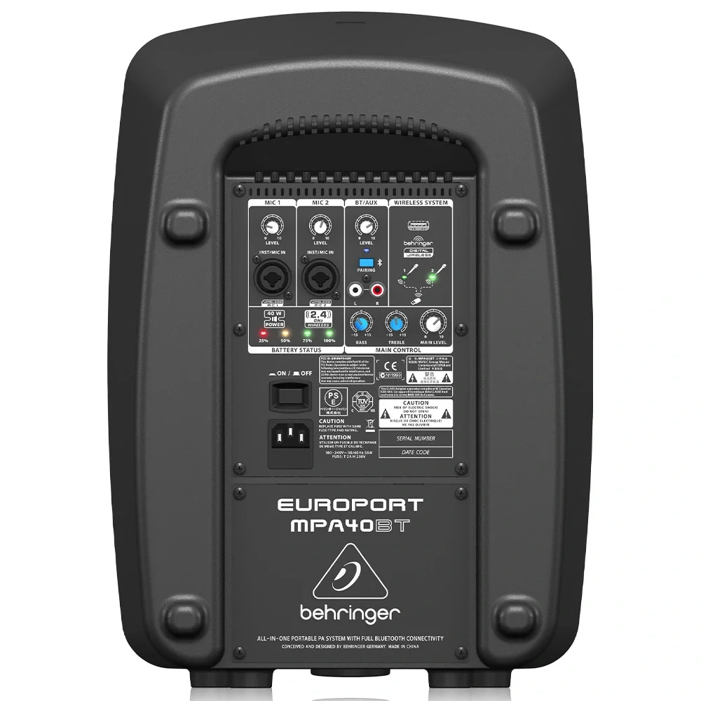 Behringer MPA40BT / Taşınabilir Ses Sistemi