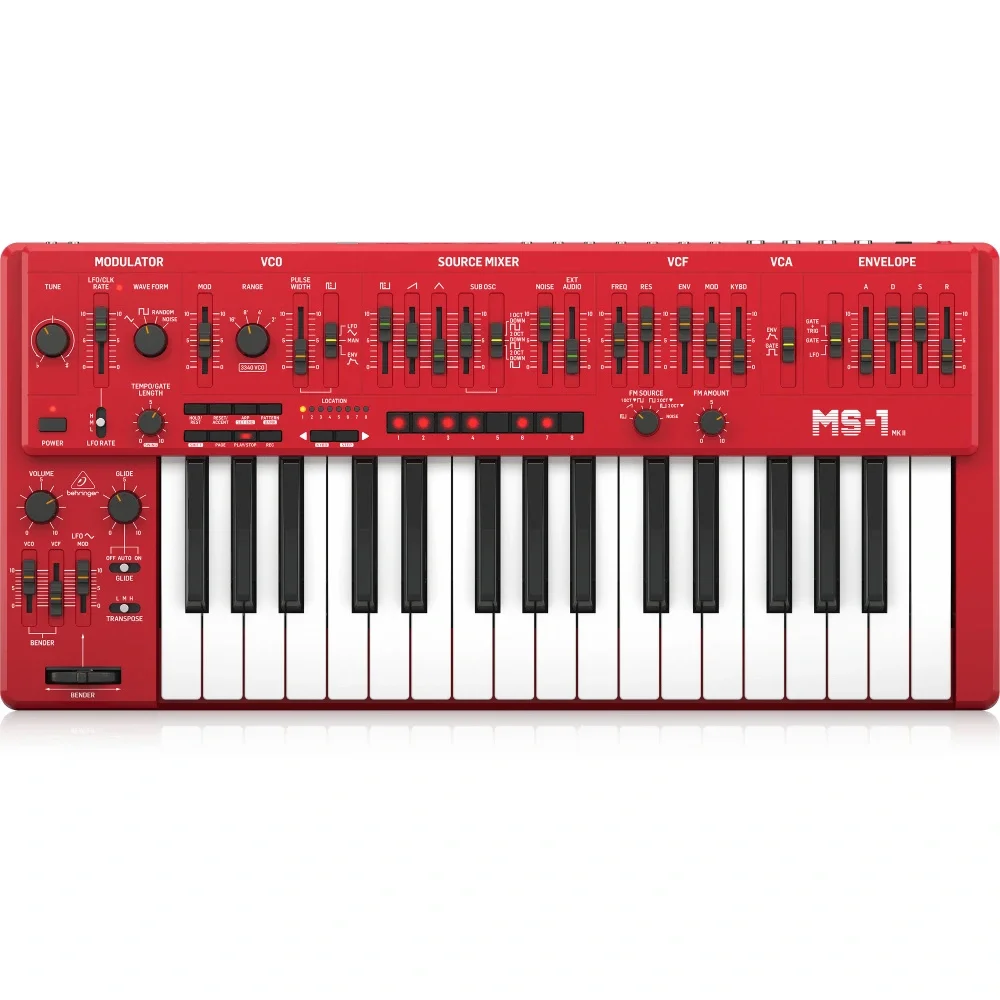 Behringer MS1 MK II-RD Analog Synthesizer