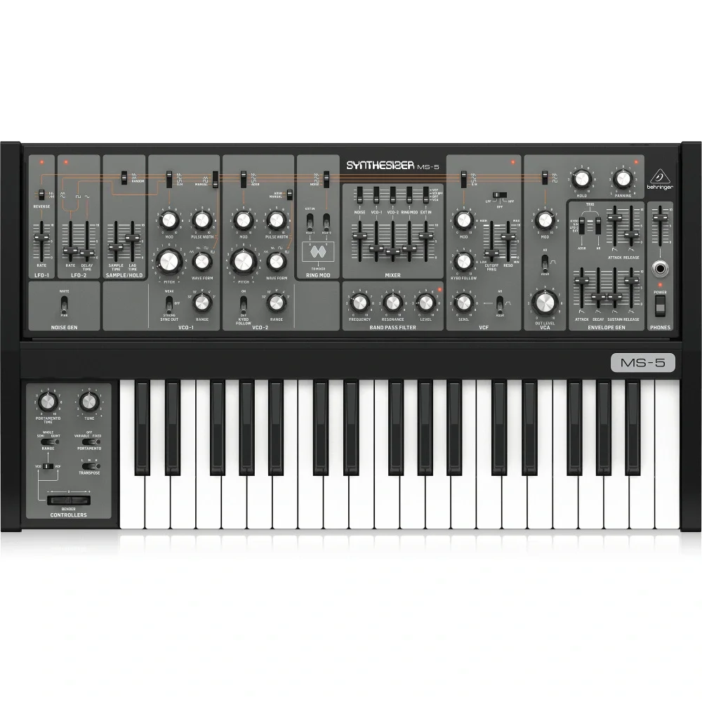 Behringer MS5 / 4 Sesli Polifonik Analog Synthesizer