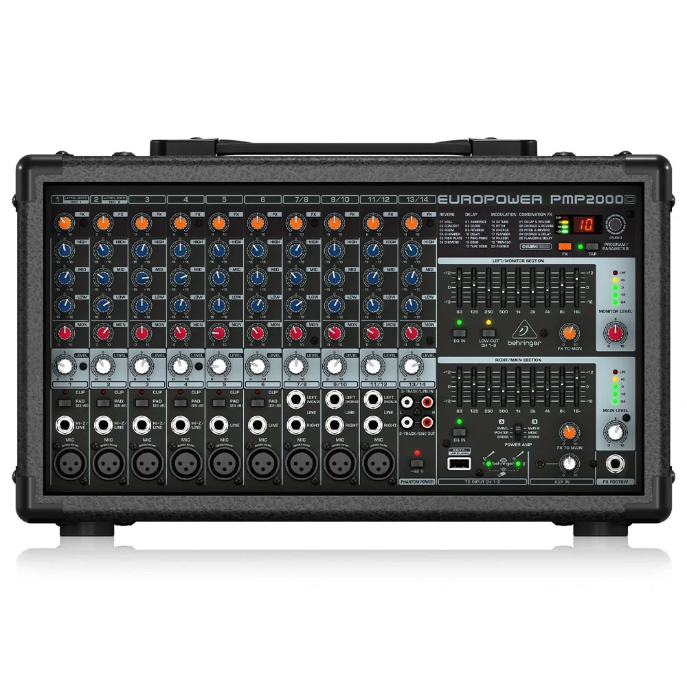 Behringer PMP2000D 2000 Watt 14 Kanallı Mikser