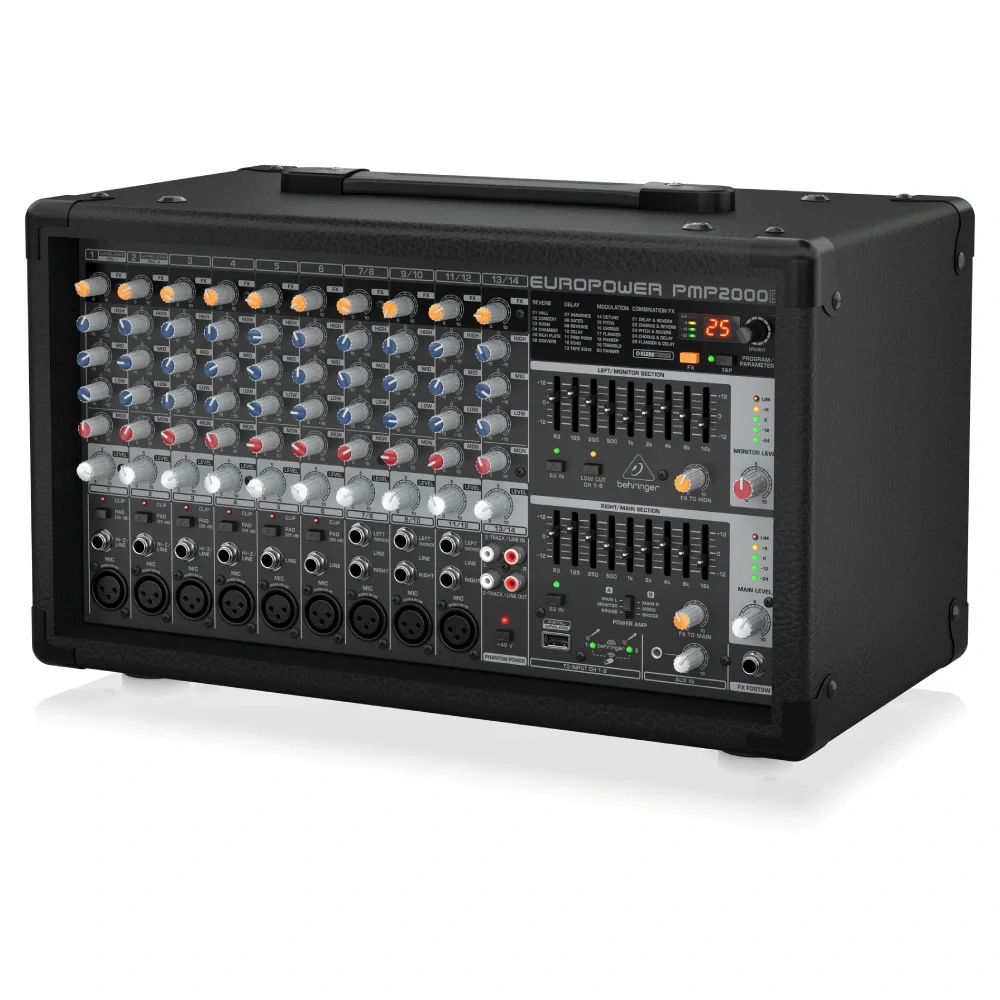 Behringer PMP2000D 2000 Watt 14 Kanallı Mikser