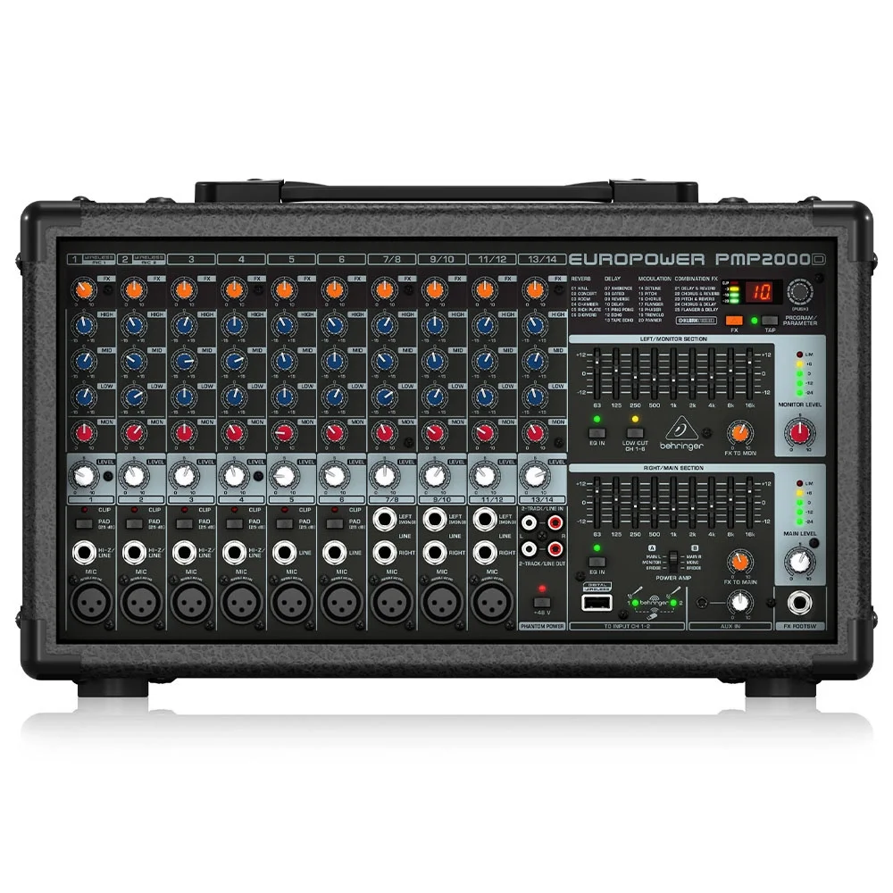 Behringer PMP2000D 2000 Watt 14 Kanallı Mikser