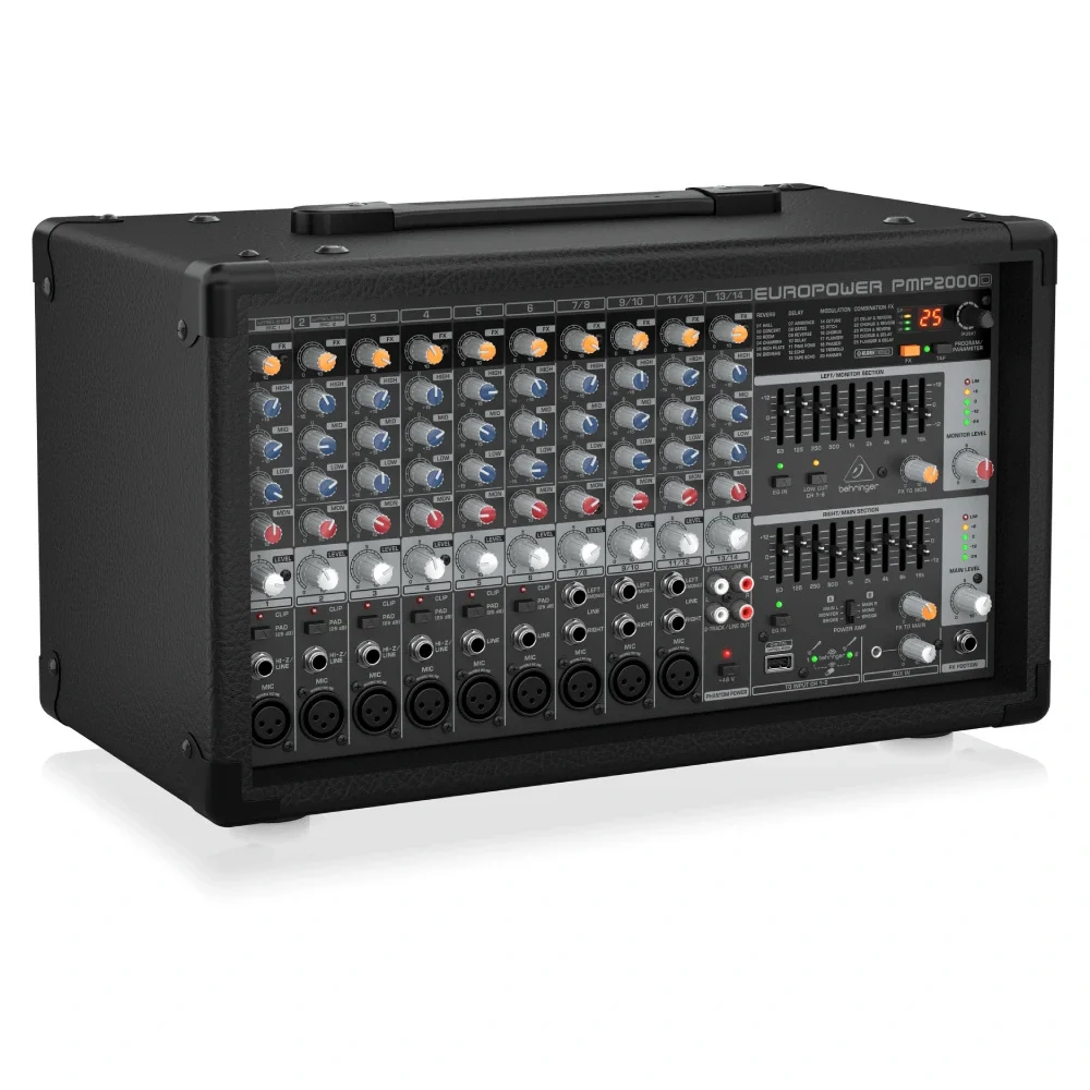 Behringer PMP2000D 2000 Watt 14 Kanallı Mikser