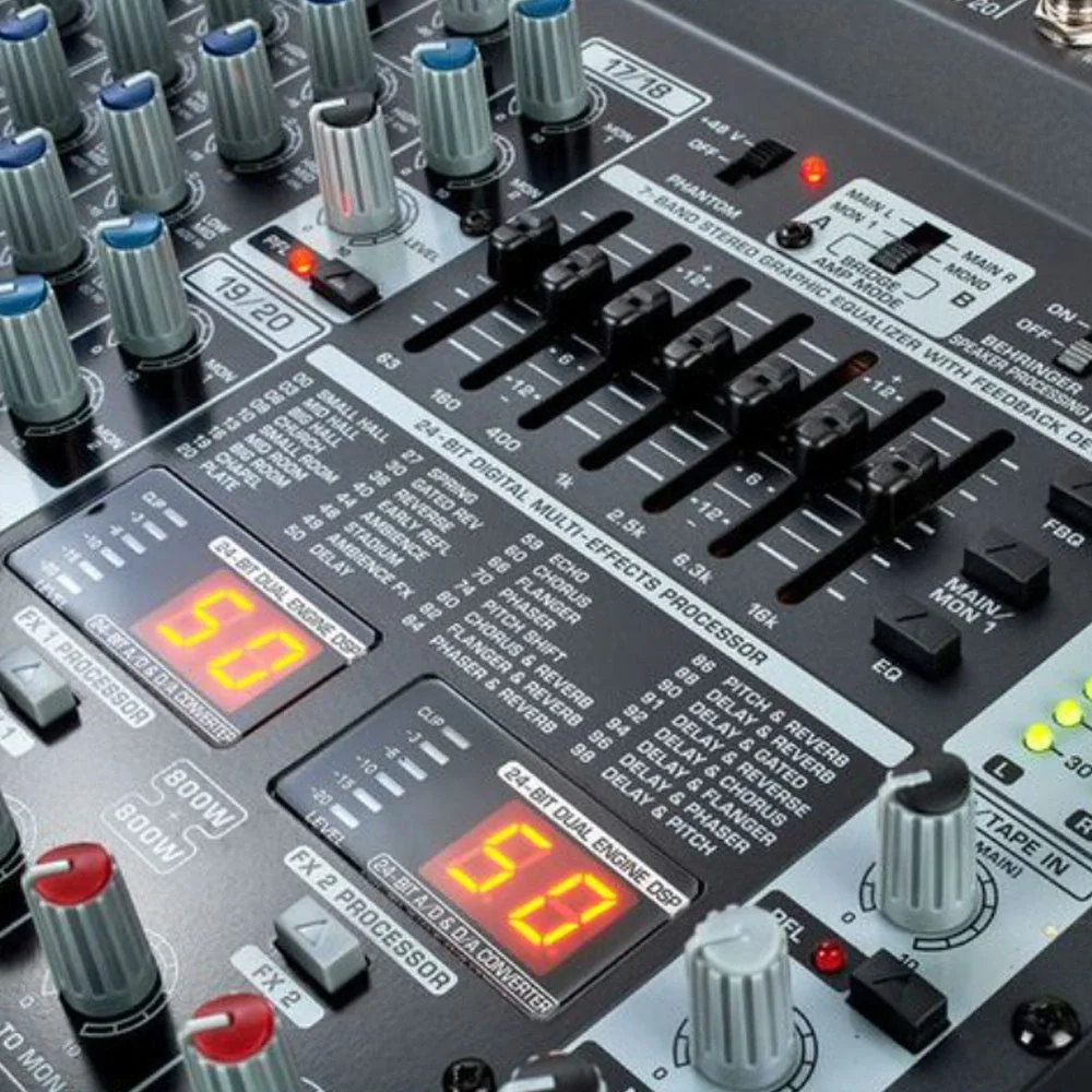 Behringer PMP6000 1600W 20 Kanal Powermixer