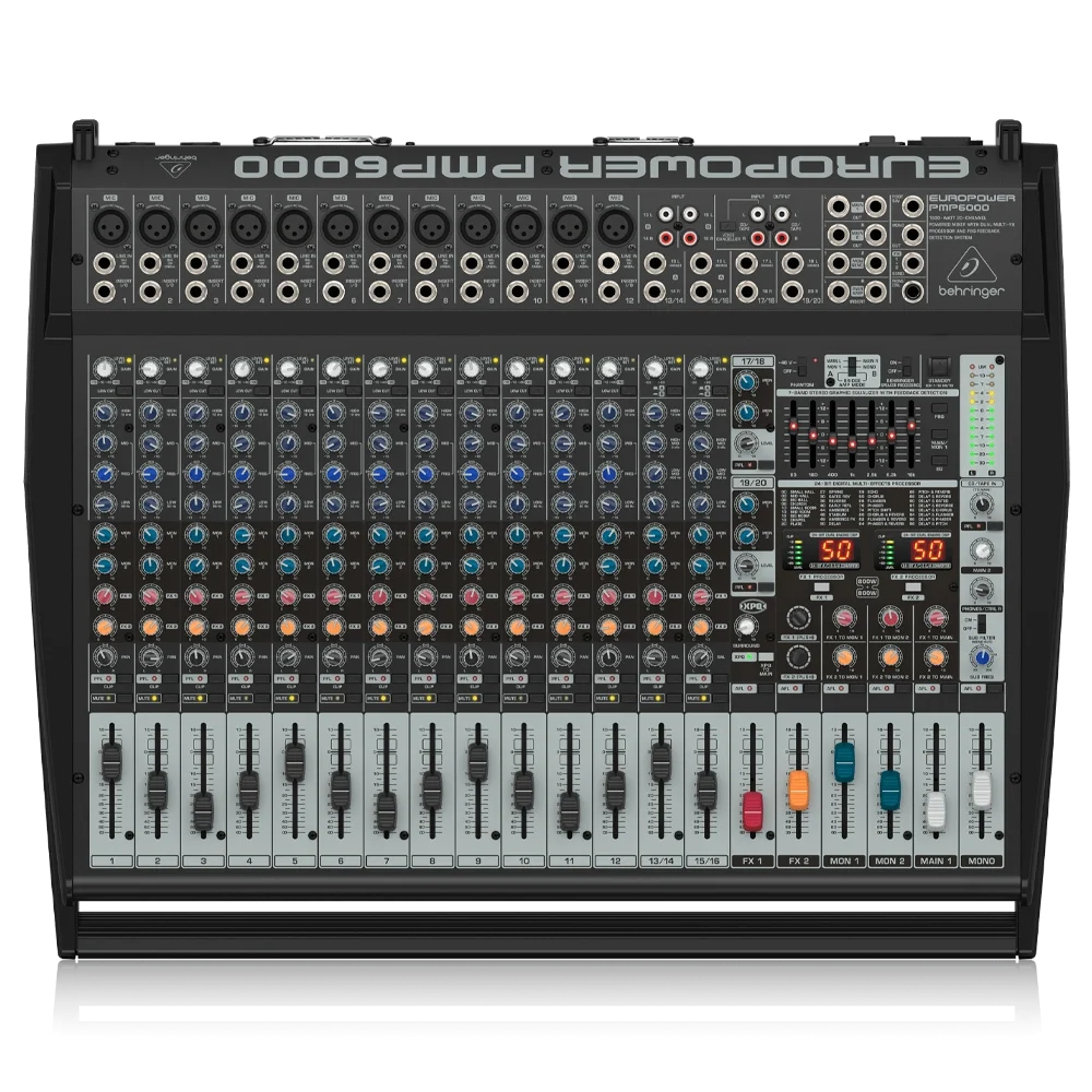 Behringer PMP6000 1600W 20 Kanal Powermixer