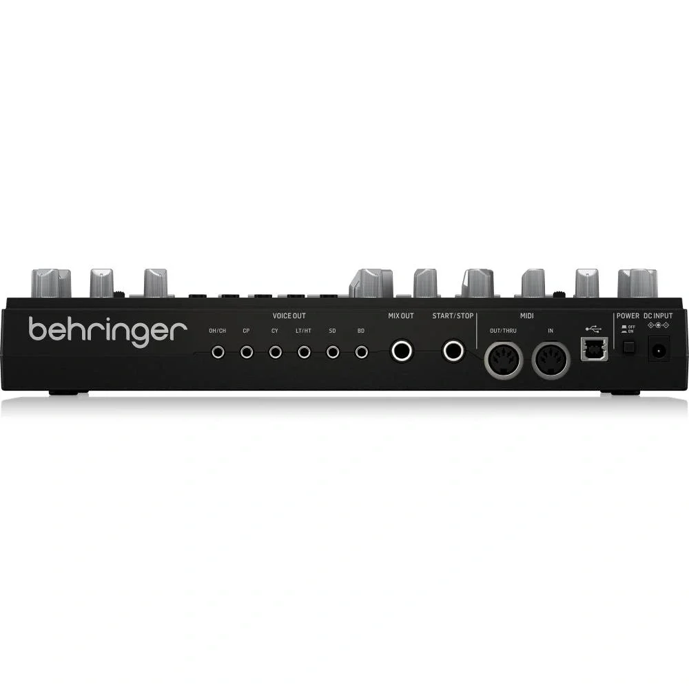 Behringer RD-6-BK RHYTHM DESIGNER Analog Davul Makinesi (Siyah)