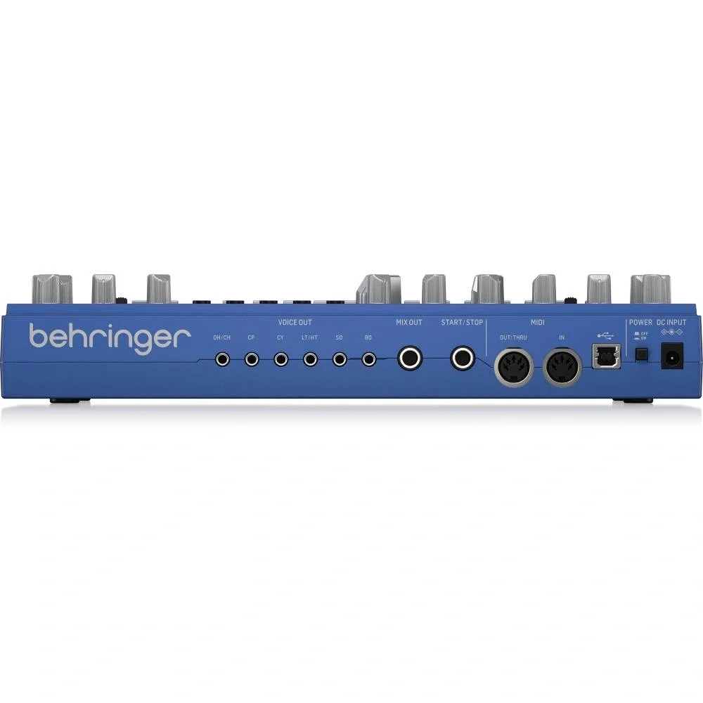 Behringer RD-6-BU RHYTHM DESIGNER Analog Davul Makinesi (Mavi)