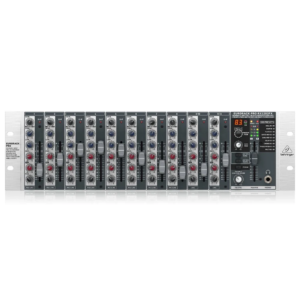 Behringer XENYX  Premium 12 Girişli Mic/Line Rack Mikser