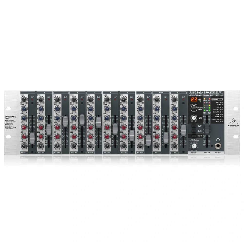 Behringer XENYX Premium 12 Girişli Mic/Line Rack Mikser