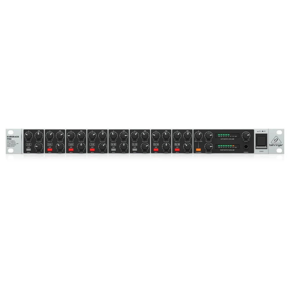 Behringer RX1602 V2 16-kanal Ultra Düşük Gürültülü Line Mikser