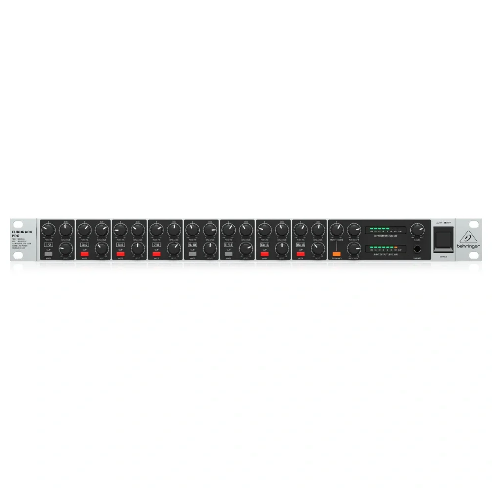 Behringer RX1602 V2 16-kanal Ultra Düşük Gürültülü Line Mikser