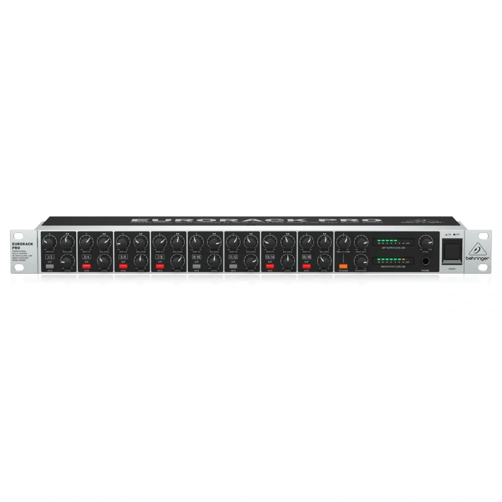 Behringer RX1602 V2 16-kanal Ultra Düşük Gürültülü Line Mikser