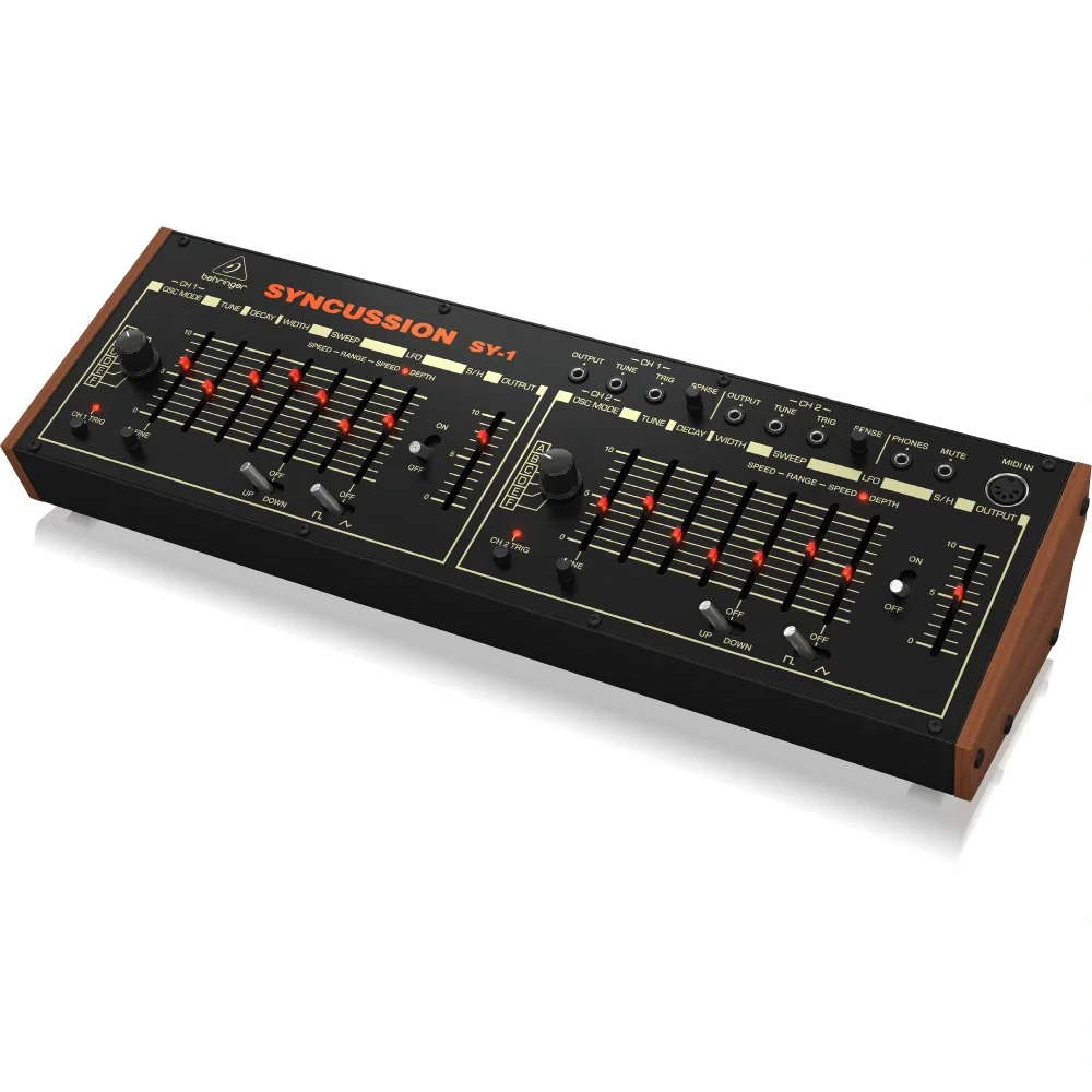 Behringer SYNCUSSION SY-1 Analog Synthesizer Davul Makinesi