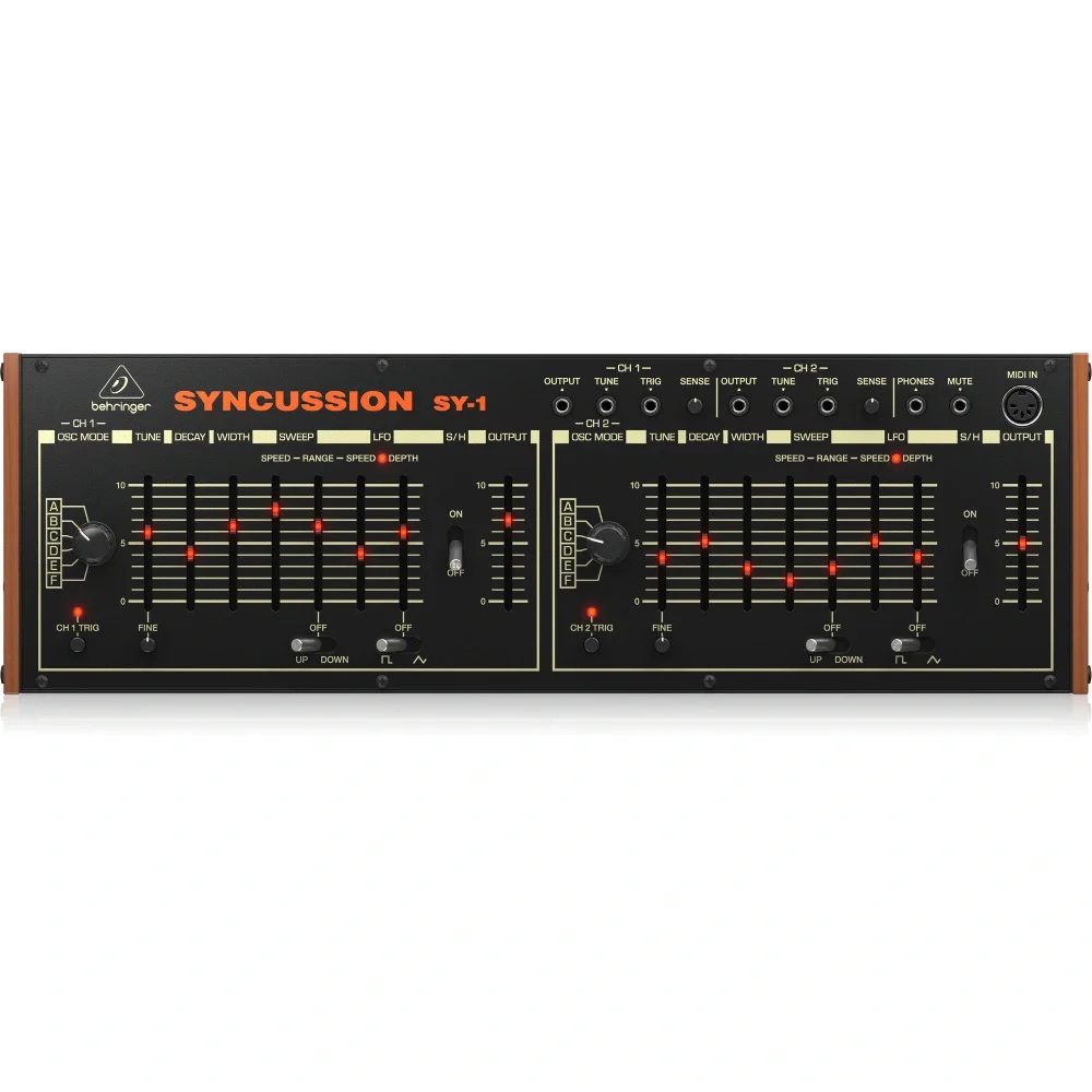 Behringer SYNCUSSION SY-1 Analog Synthesizer Davul Makinesi
