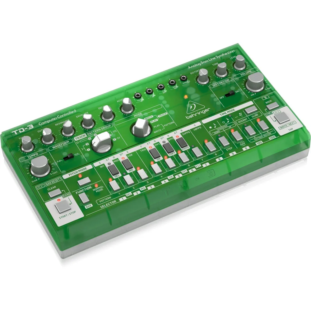 Behringer TD-3-LM Analog Bass Line Synthesizer (Yeşil)