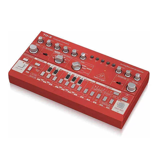 Behringer TD-3-RD Analog Bass Line Synthesizer (Kırmızı)