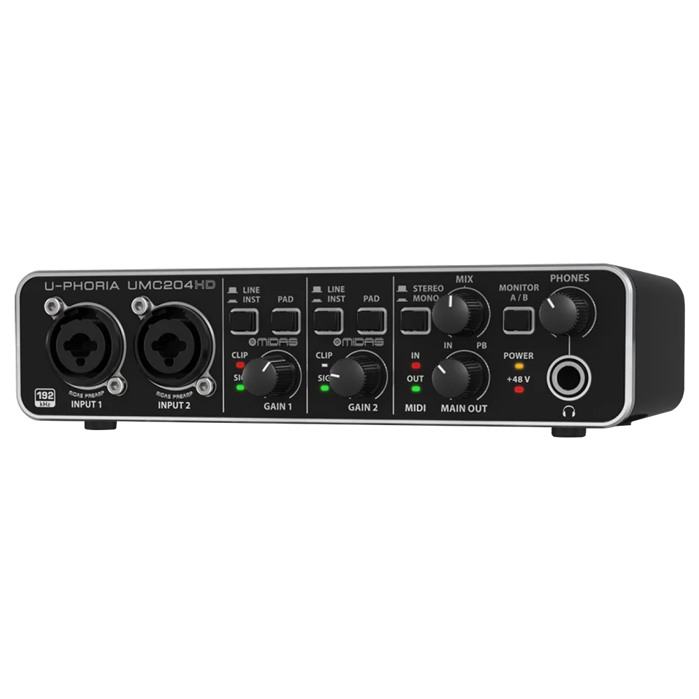 Behringer UMC204HD 2x4 Usb Ses Kartı