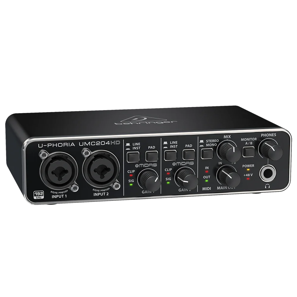 Behringer UMC204HD 2x4 Usb Ses Kartı