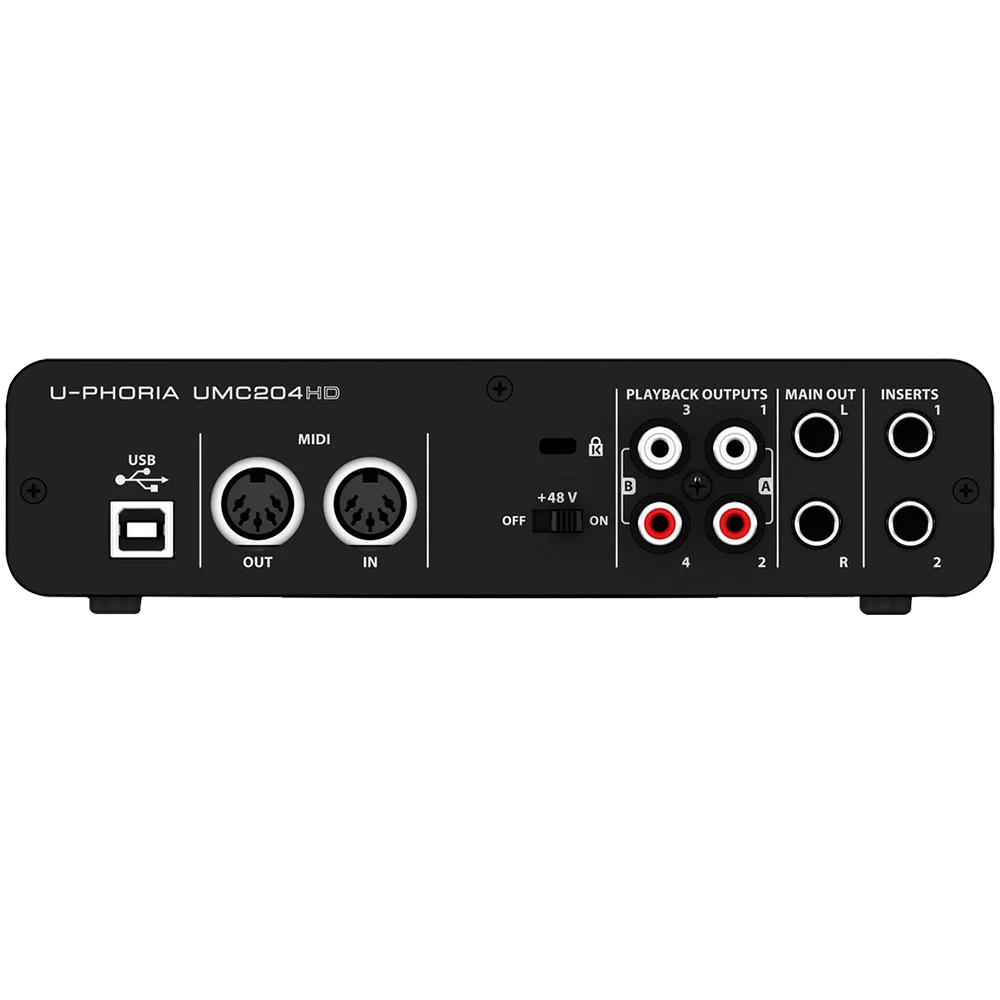 Behringer UMC204HD 2x4 Usb Ses Kartı