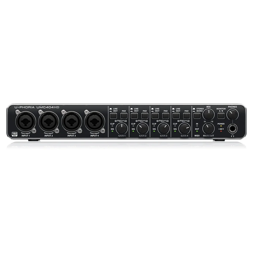 Behringer UMC404HD 4x4 24-Bit/192 kHz USB Ses Kartı