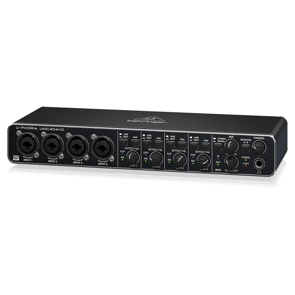 Behringer UMC404HD 4x4 24-Bit/192 kHz USB Ses Kartı