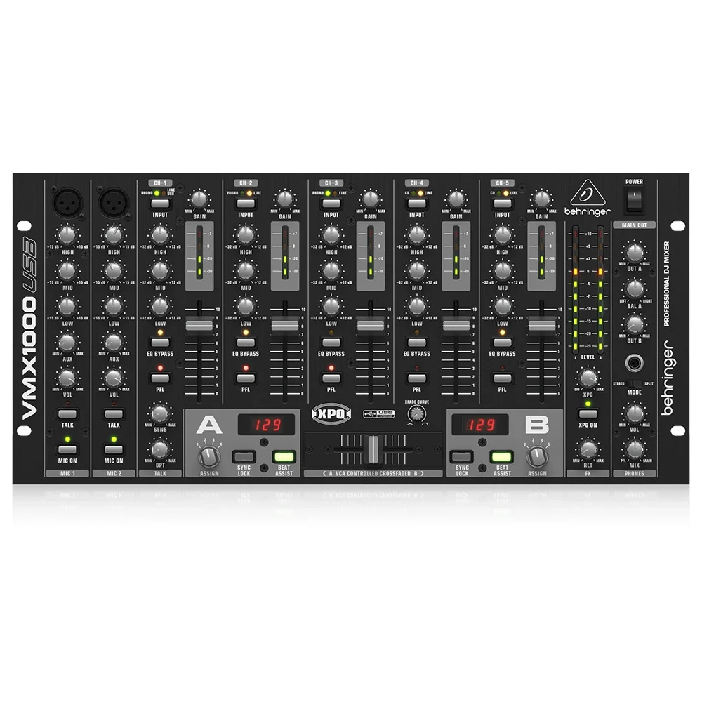 Behringer VMX1000USB DJ Mixer