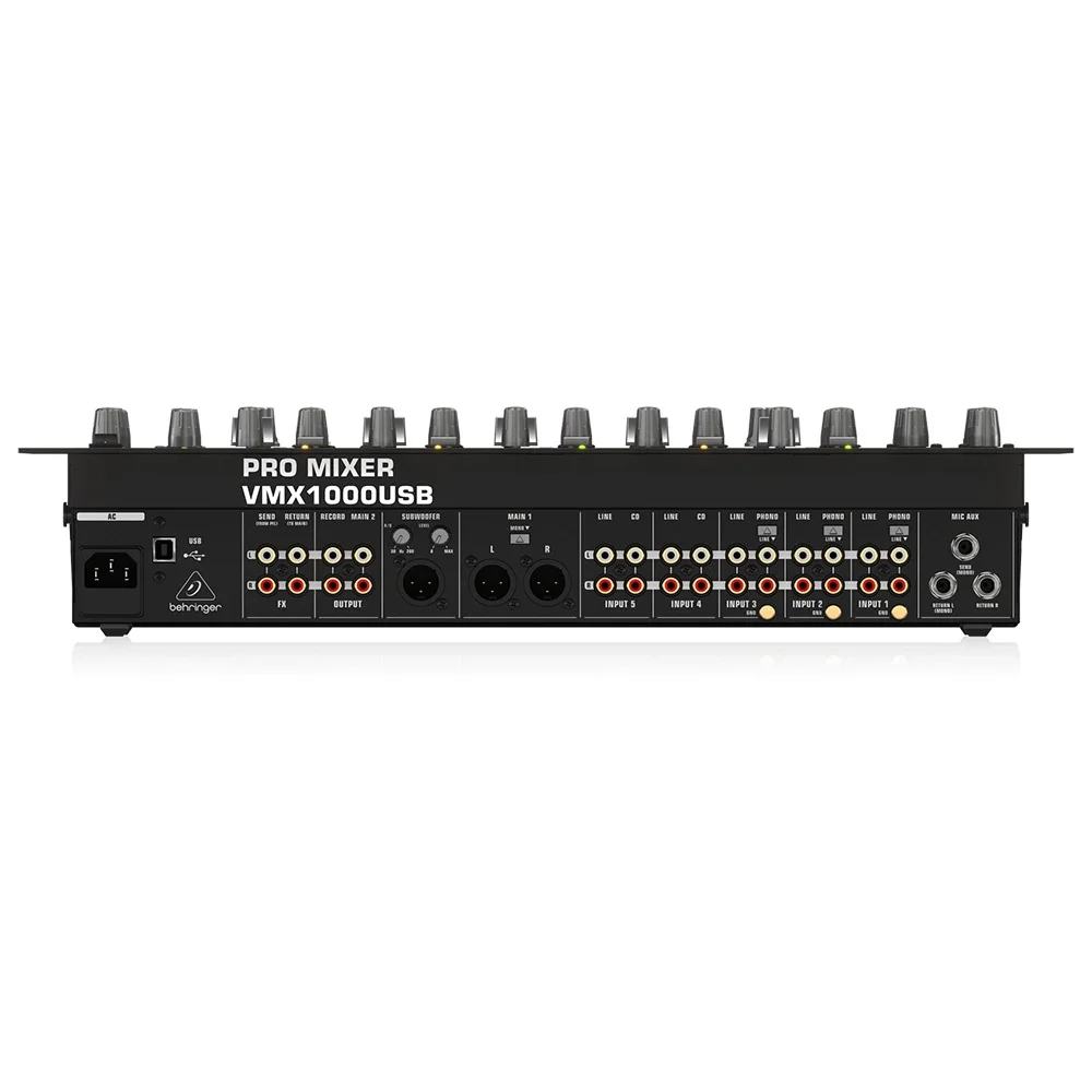 Behringer VMX1000USB DJ Mixer