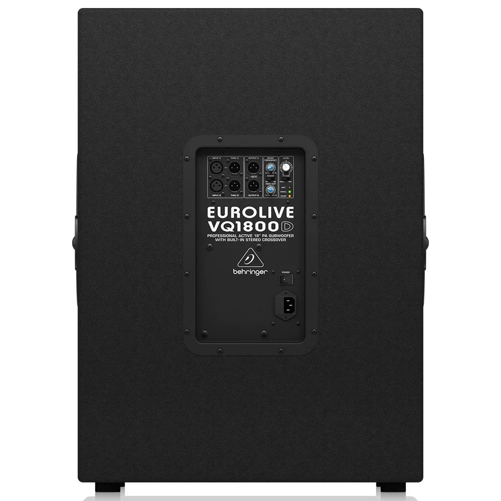 Behringer VQ1800D 18" Aktif Subwoofer 500/1000W