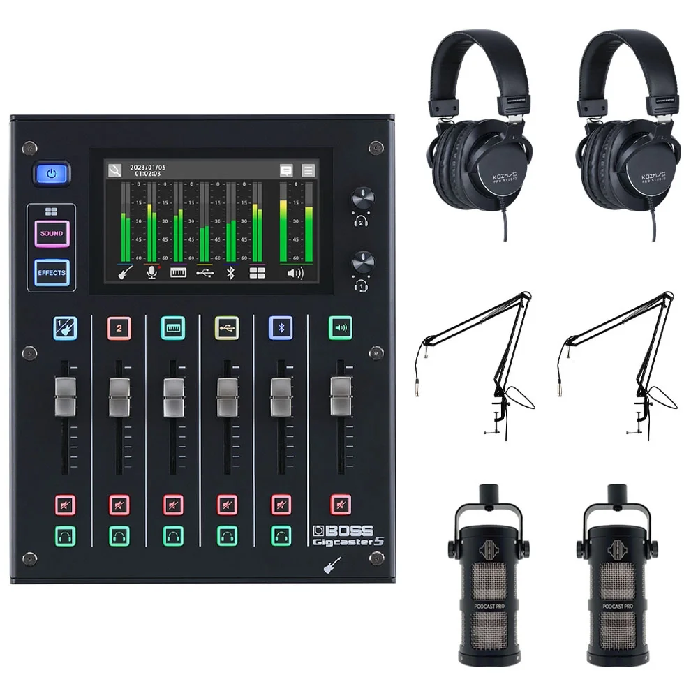 BOSS Gigcaster GCS-5 Yayın Seti-6