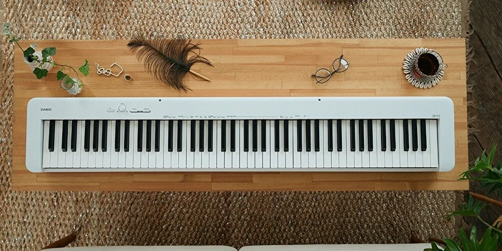 CASIO CDP-S110WEC2 Beyaz Taşınabilir Dijital Piyano