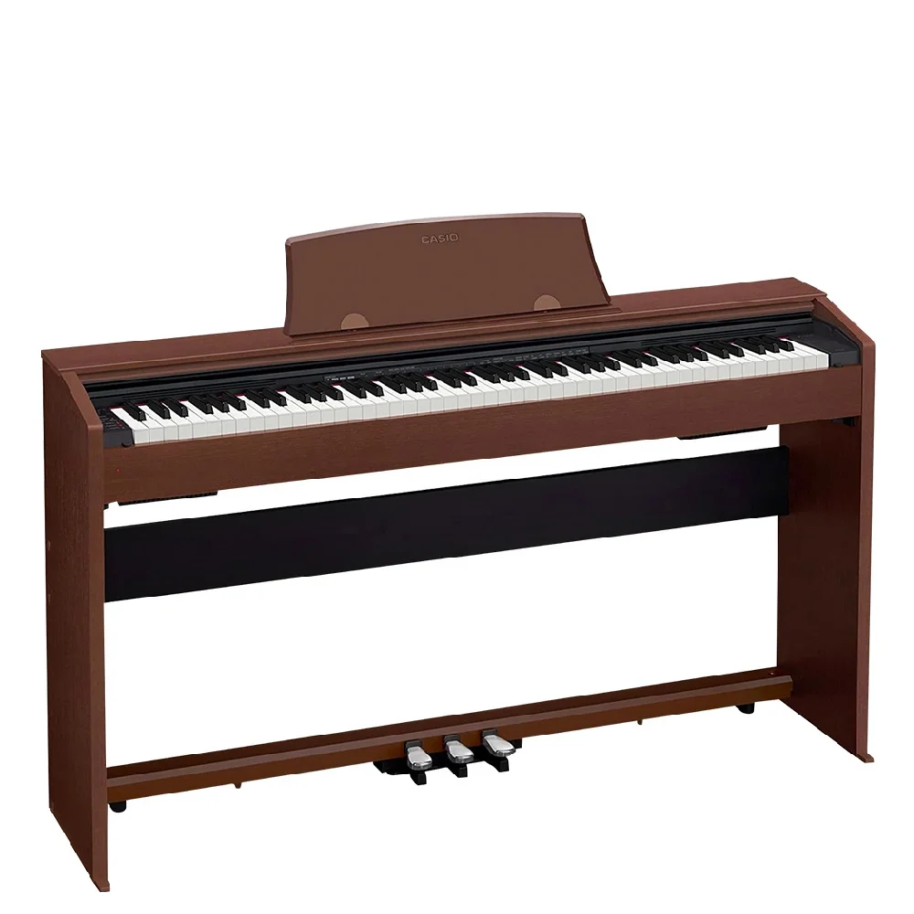 CASIO PX-770BN Privia Gülağacı Dijital Piyano (Kulaklık Hediyeli)