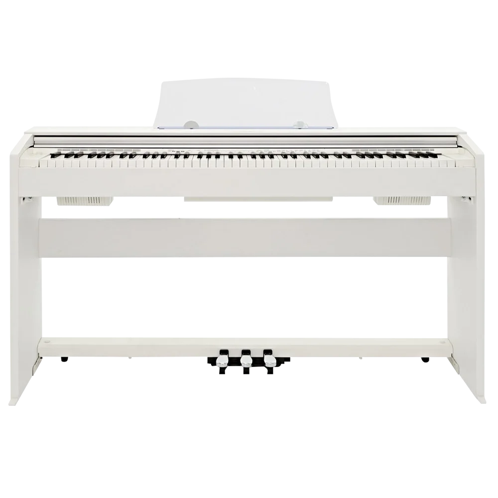 CASIO PX-770WEC2 Privia Beyaz Dijital Duvar Piyanosu (Kulaklık Hediyeli)