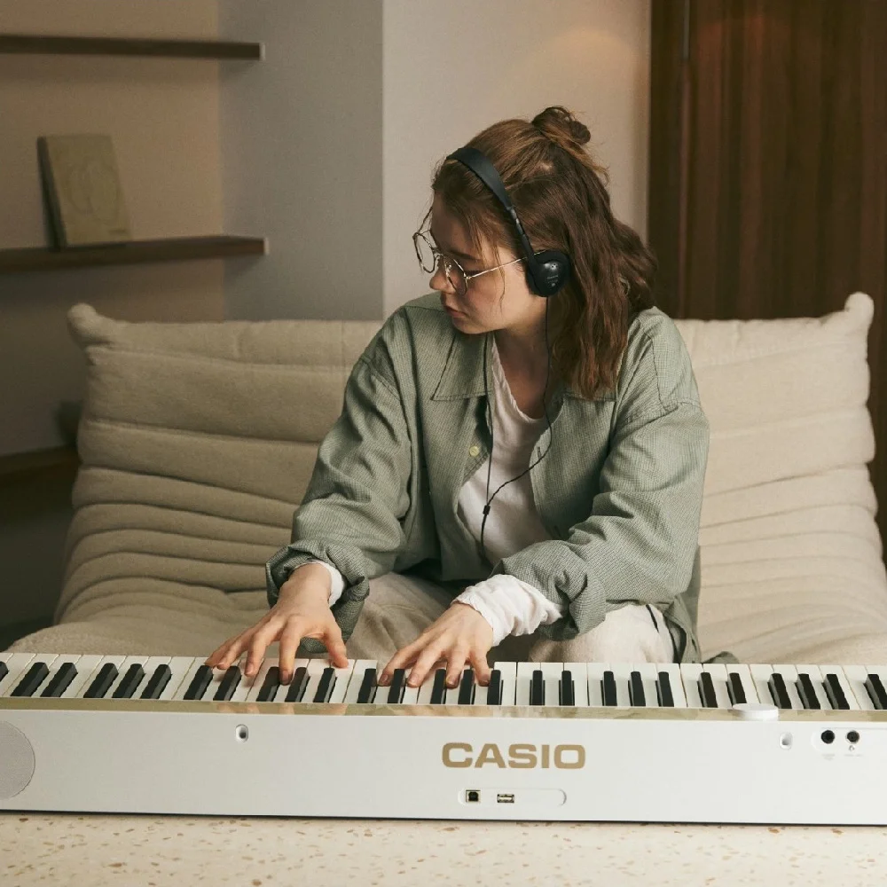 CASIO PRIVIA PX-S1100MBC2 Bej Taşınabilir Dijital Piyano