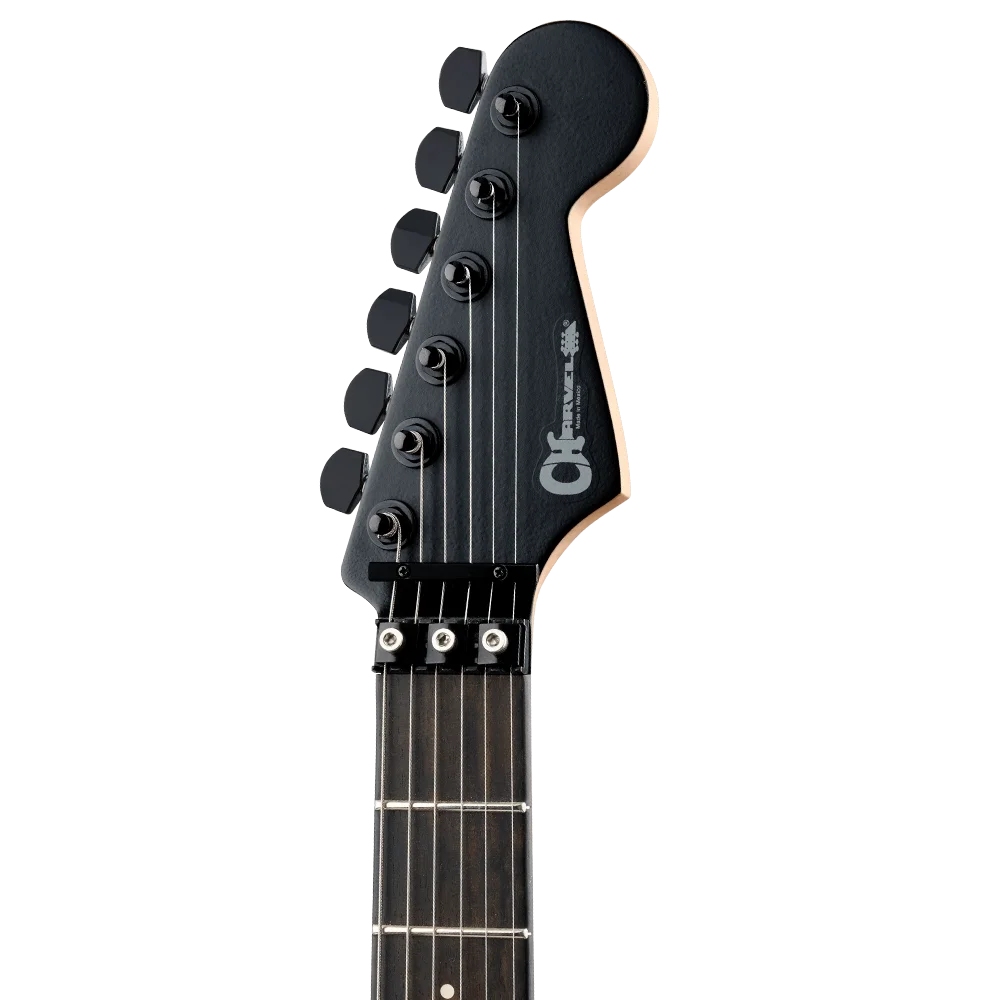 Charvel Pro Mod Plus San Dimas Style 1 HH FR Abanoz Klavye Scorched Earth w/Bag Elektro Gitar