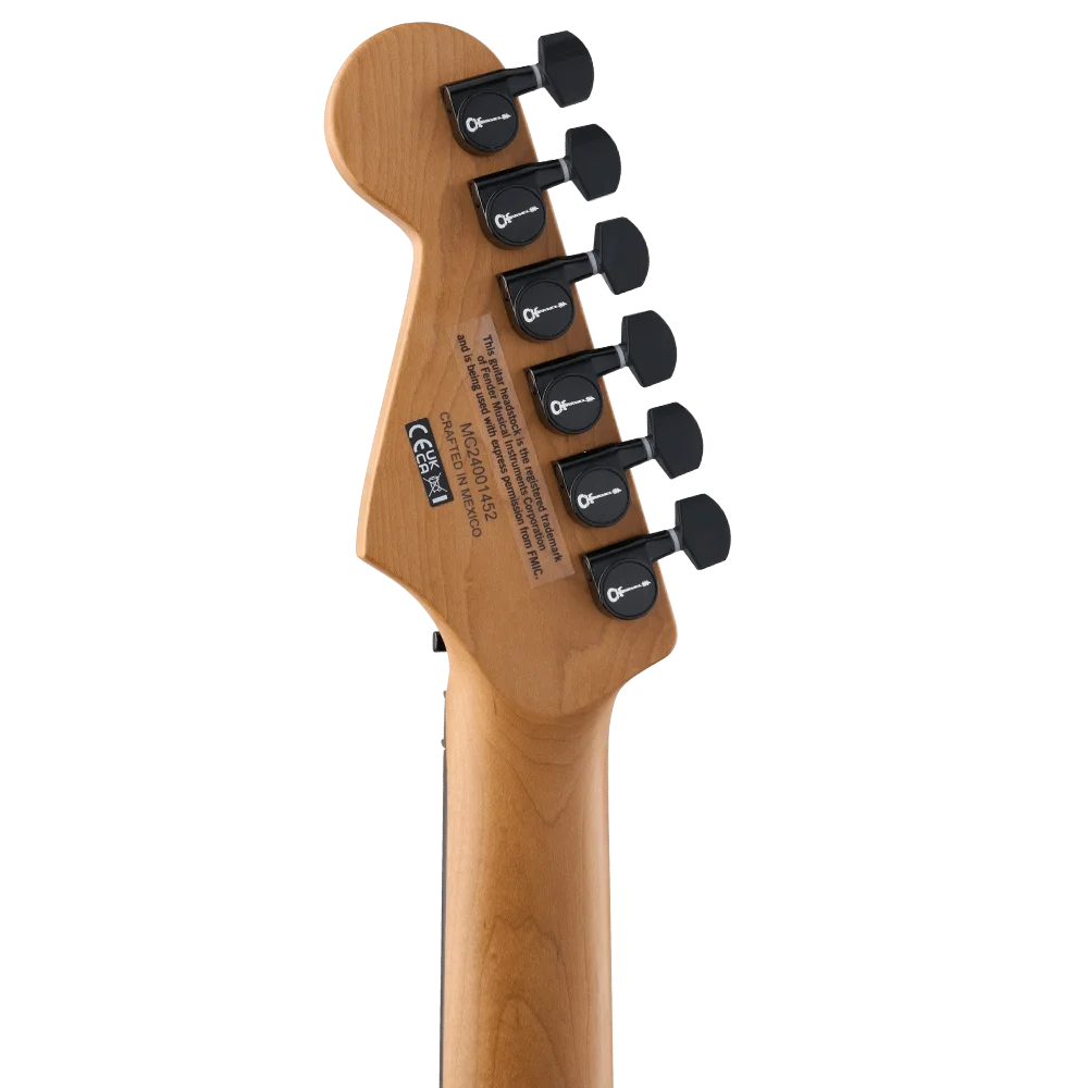 Charvel Pro Mod Plus San Dimas Style 1 HH FR Abanoz Klavye Scorched Earth w/Bag Elektro Gitar