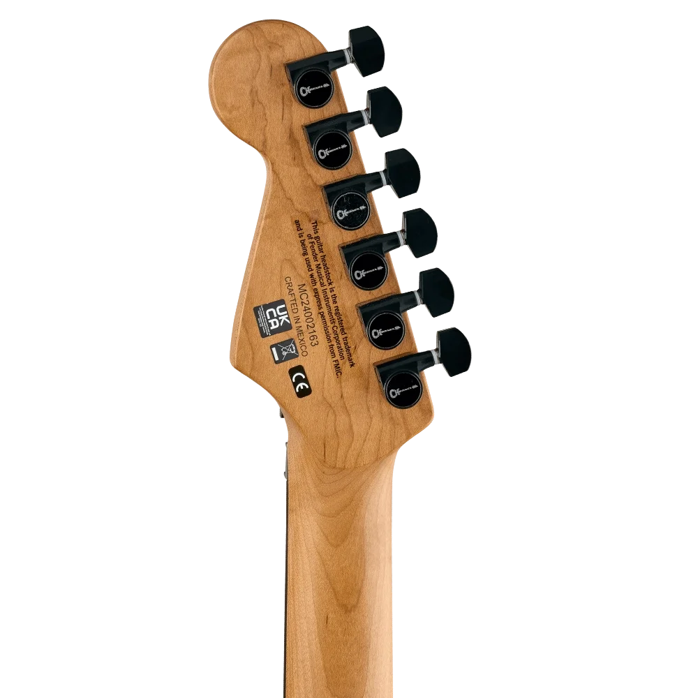 Charvel Pro Mod Plus San Dimas Style 1 HH FR Abanoz Klavye Snow White w/Bag Elektro Gitar