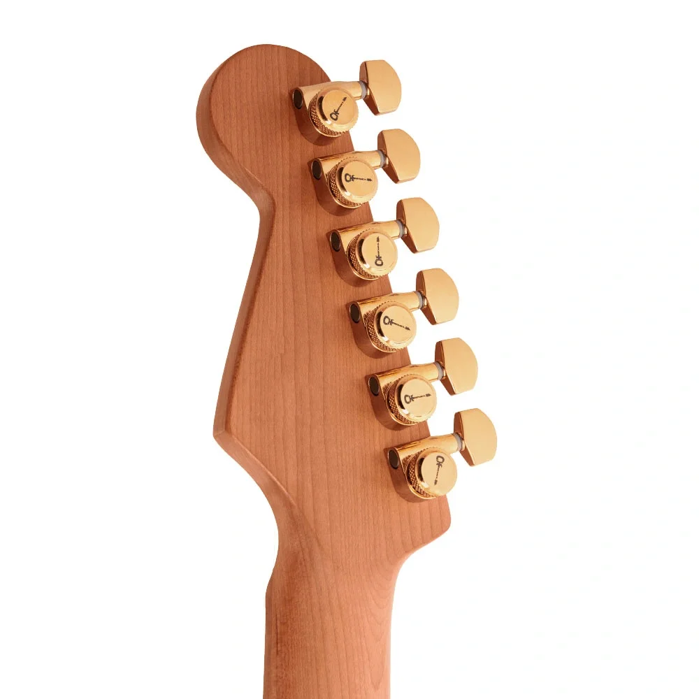 Charvel Pro Mod DK24 HSS 2PT CM Karamelize Akçaağaç Klavye Snow White Elektro Gitar