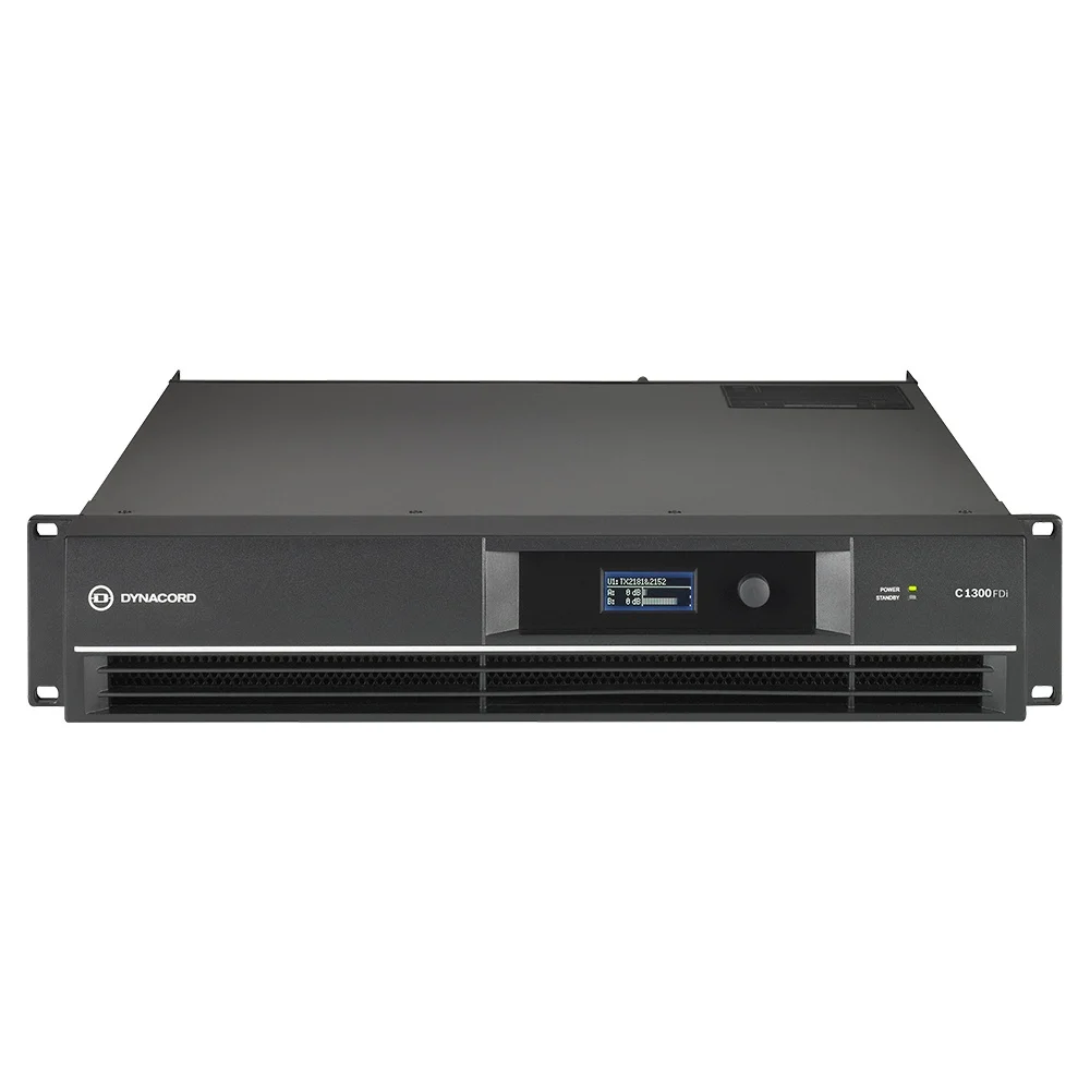 Dynacord C1300FDI 2x650W DSP Power Amplifikatör (ınstall)